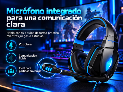 Headset Gamer Pro con Micrófono – 40% off